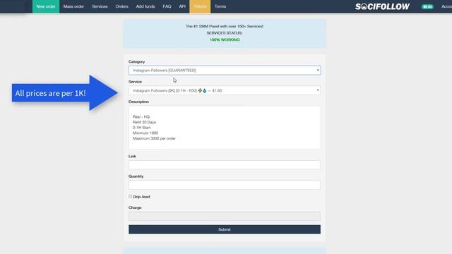 SociFollow SMM - Cheap Social Panel Services смотреть онлайн
