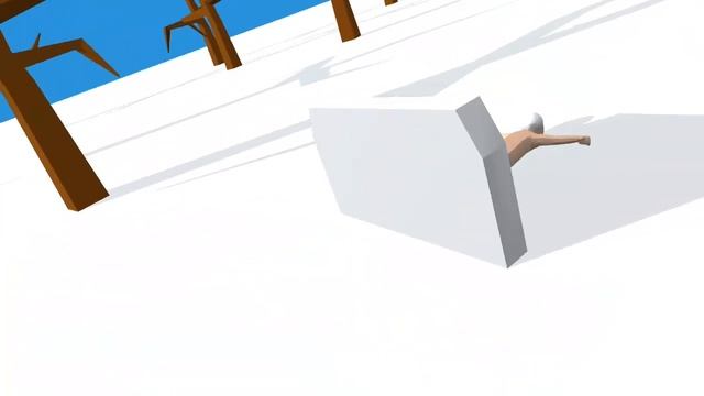 Два чела играют в снежки (3D анимация) смотреть онлайн