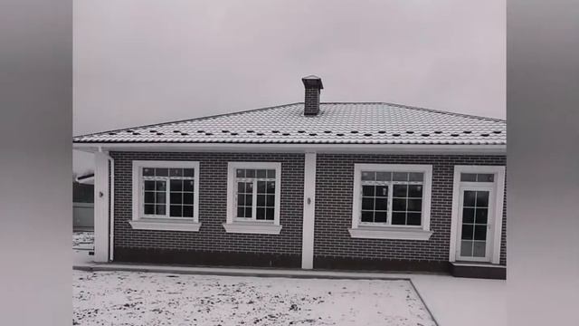 Пример Готового дама построенного с использованием термо панелей. смотреть онлайн