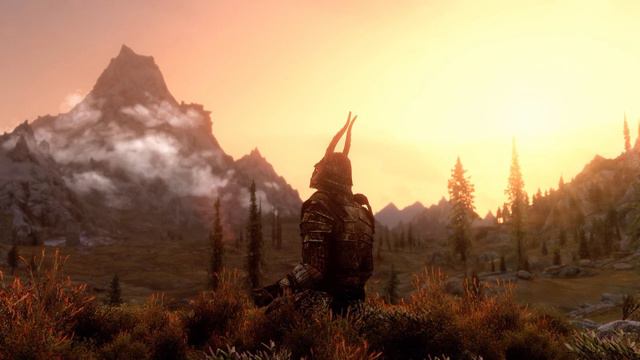 Meditate like a Samurai with music - skyrim - ambient - ambient music смотреть онлайн