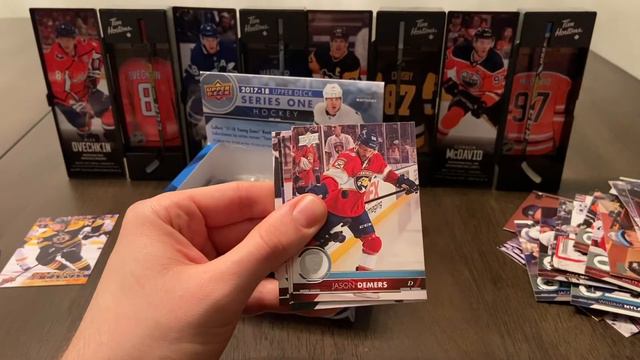 Collecting Hockey Cards, IS IT WORTH IT? 2017/2018 Upper Deck Series 1 Retail Box смотреть онлайн
