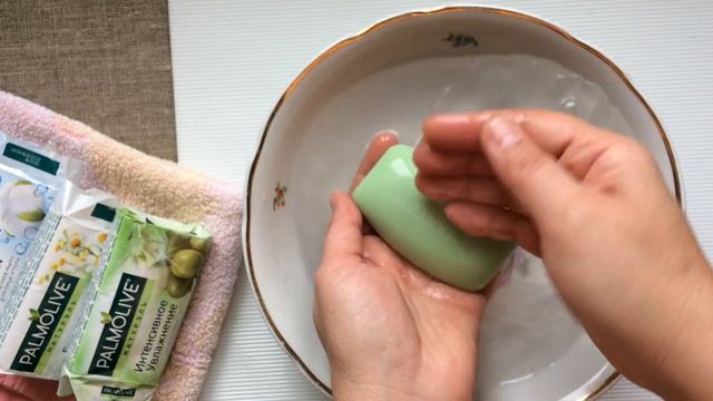 Мыло Палмолив Оливковое, Ромашковое, Хлопковое и Масло макадамии. смотреть онлайн