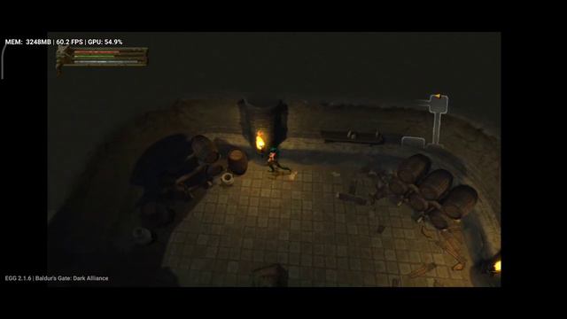 Baldur’s Gate: Dark Alliance, Egg NS 2.1.6, Poco F3 (snapdragon 870).