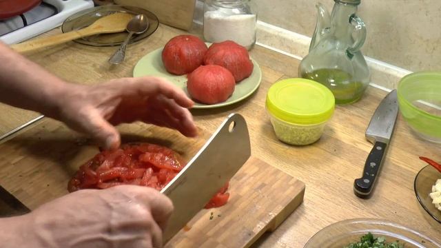 Запечённый баклажан 