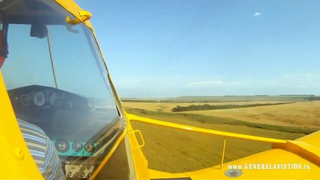 Cessna-A188B "AGTractor" Испытательный полет после ремонта / Test flight after overhaul смотреть онлайн