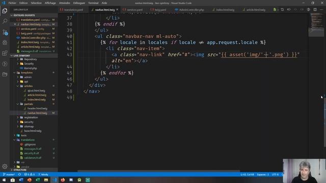 16 - Live Coding : Créer un site multilingue avec Symfony 4 смотреть онлайн