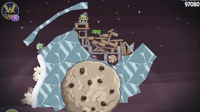 Angry Birds Space Utopia Level M4-9 Mirror World Walkthrough 3 Star смотреть онлайн