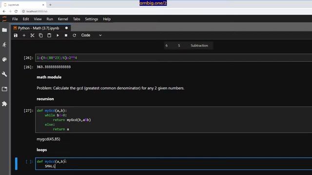 Python - Math [3.7] смотреть онлайн