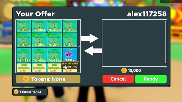 INSANE PROFITS! I GOT 30K+ TOKENS In Just 2 TRADES! Clicker Simulator Roblox смотреть онлайн