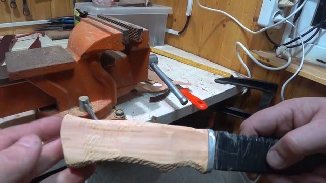 Нож из напильника.Делаю в первый раз.Knife making: Hunting/Bushcraft Knife. смотреть онлайн