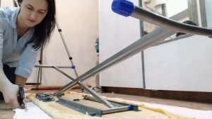 DIY/ ПЕРЕТЯЖКА гладильной доски/ДАВАЙТЕ ТВОРИТЬ!
