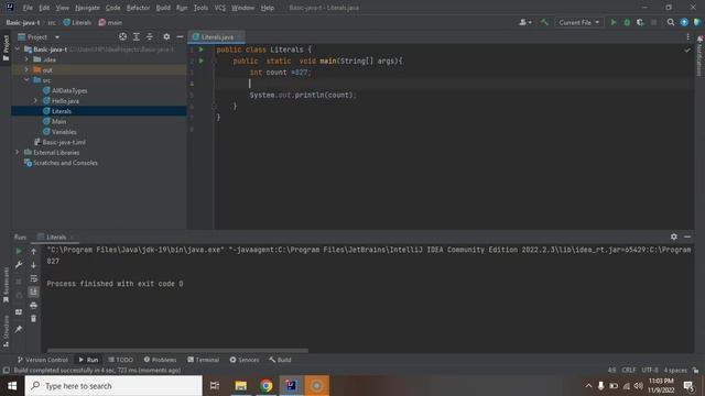 Java tutorial in Hindi for beginners #11 Literals in java in Hindi | Literals types in JAVA смотреть онлайн