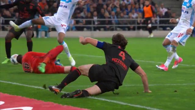 But Mario BALOTELLI (50') / Olympique de Marseille - OGC Nice (2-1) - / 2016-17 смотреть онлайн