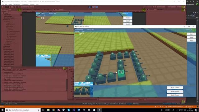 Multiplayer Towerdefense [Unity3d/Dedicated Server] PoC смотреть онлайн
