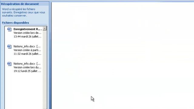 Word 2007 tutoriel 7 - Créer une section смотреть онлайн
