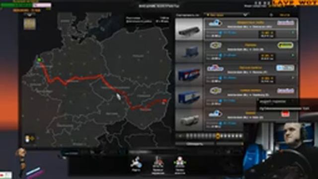 "Euro Truck Simulator 2" DLS - не габариты с сопровождением смотреть онлайн