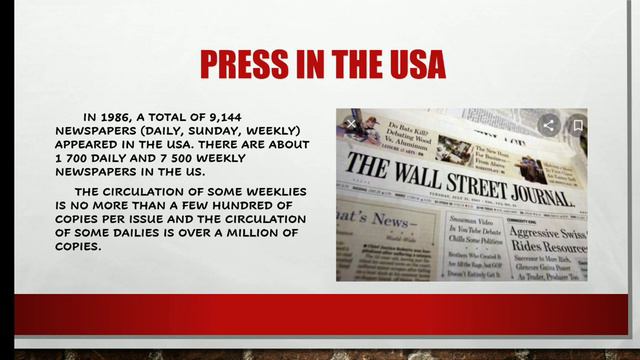 Press in the USA. 9-класс смотреть онлайн