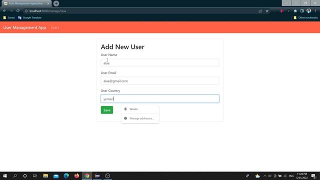 CRUD & Mysql java servlet example смотреть онлайн
