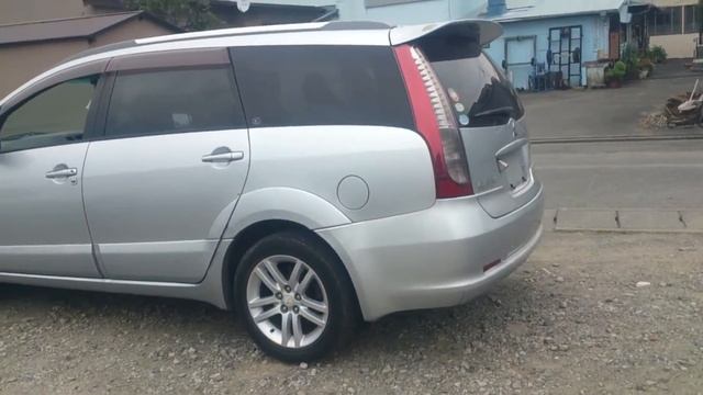 Видео-тест автомобиля Mitsubishi Grandis NA4W-0200547 2005г