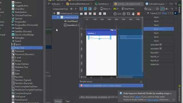 S1-Android-Architecture d'un projet android studio-Les interfaces graphiques (MrKarim AZEGGOUAR) смотреть онлайн