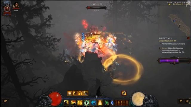 Diablo 3 Inna's Generator GR 89 Full Clear (non copyright music version) смотреть онлайн