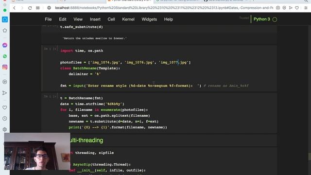 Tests, Templating, Multi-threading and Logging Modules with Python ? смотреть онлайн