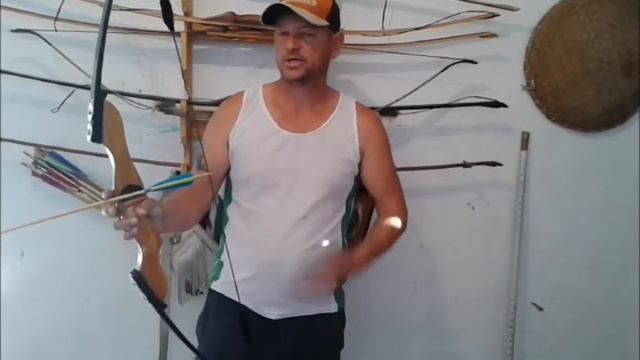 entrega do recurvo tubarao 45 lbs. para Agamenon Soares do RS. смотреть онлайн