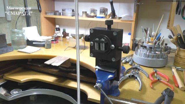 Изготовление цепи "КОБРА" (панцирная двойная). Manufacture of the "COBRA" chain. смотреть онлайн