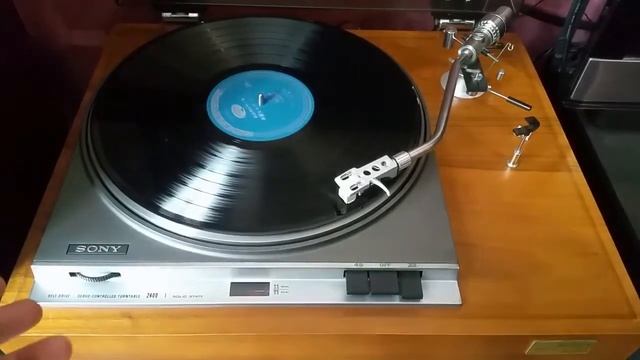 Sony PS-2400 проигрыватель виниловых пластинок смотреть онлайн