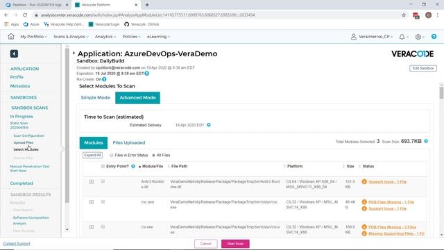 Veracode for Azure DevOps Plugin Demo смотреть онлайн