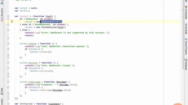 3 Intro to the Java API for WebSockets A Brief Overview of the JavaScript Code смотреть онлайн