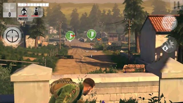 Brothers in Arms 3 - Sons of war Walkthrough Campaign 4 Blueprints : Outskirts Sharpshooter смотреть онлайн
