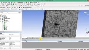 3.2. Создание сеточной модели в ANSYS Mesh для задачи аэродинамики крыла