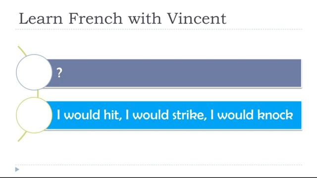 French Exercises I Conjugation I Conditionnel Présent # 51 смотреть онлайн