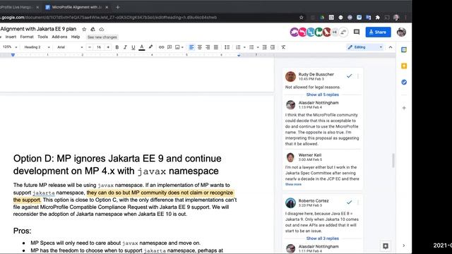 MicroProfile Live Hangout, February 23 2021 смотреть онлайн