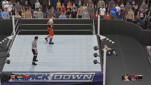 WWE 2K15 / VOXY VS JOHN CENA смотреть онлайн