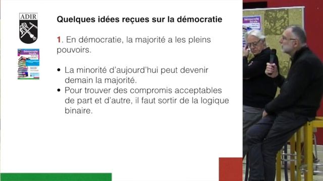 ADIR Démocratie locale 6 octobre 2016 - Maurice Blanc смотреть онлайн