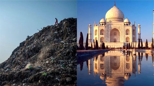 Свалки в Дели скоро станет выше Тадж-Махала