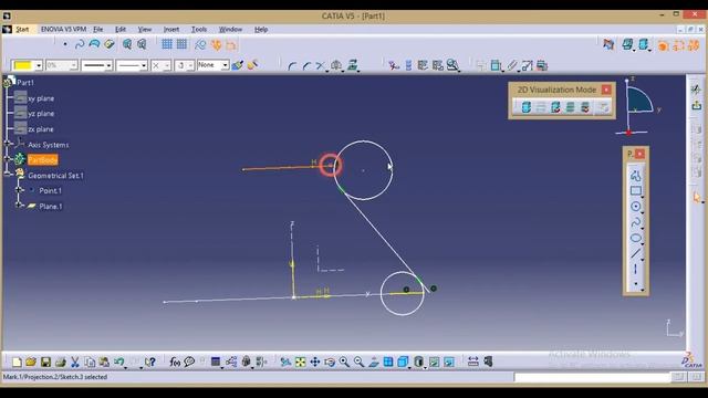 multi section solid in catia v5( copy sketch&paste,change sketch support) смотреть онлайн