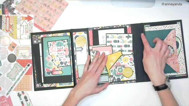 ►#13 МК фотоальбом «Семья» - Скрапбукинг - Анна Ярута смотреть онлайн