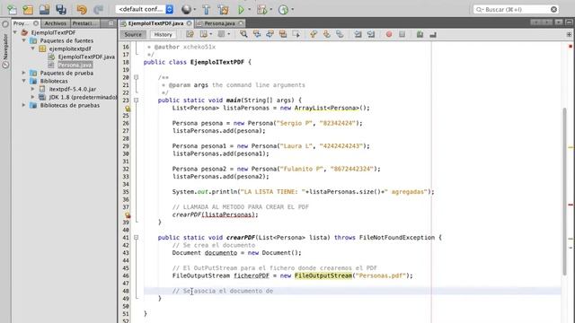 Crear PDF usando iTextPDF en Java смотреть онлайн