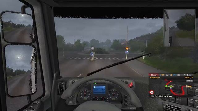 Euro Truck Simulator 2 v 1.25 ( Going East + Scandinavia) #16 смотреть онлайн