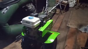 обкатываю и тестирую мотоблок ЭСО