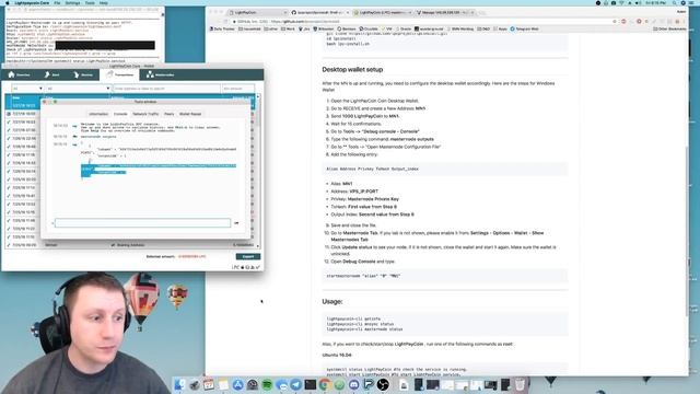 LightPayCoin Setup and Full Tutorial a Master Node LPC смотреть онлайн