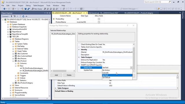 SQL SEVER 2017 TUTORIAL 9 : Referential Integrity смотреть онлайн