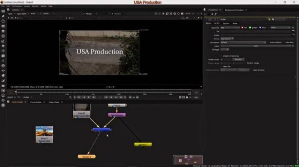 Read and Write Nodes : NUKE Tutorial || How to Import and Export Video in NUKE