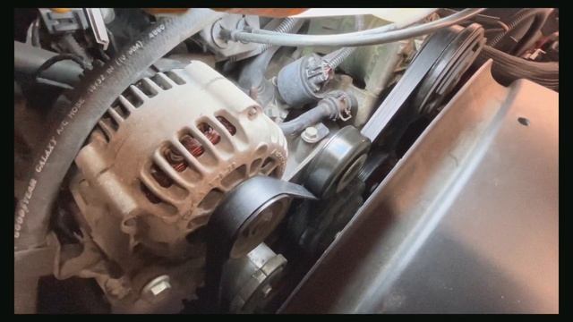 Chevy 4.3 Serpentine Belt Squeak Chirp Fix Diy Silverado 1500