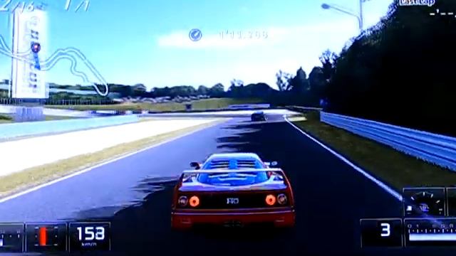 Gran Turismo 5 prologue S 6 Ferrari F 40 смотреть онлайн