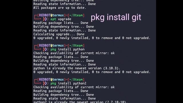 How to install Xteam in termux смотреть онлайн