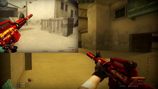 CrossFire Обзор на оружие м4а1 Красный Дракон 14.05.2017 смотреть онлайн